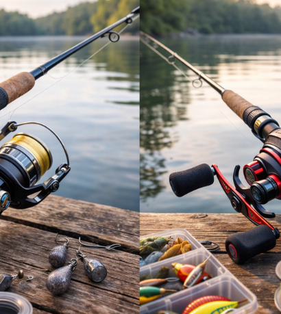 A escolha entre molinete ou carretilha depende do estilo de pescaria e do perfil do pescador, afirma Joel Alves.