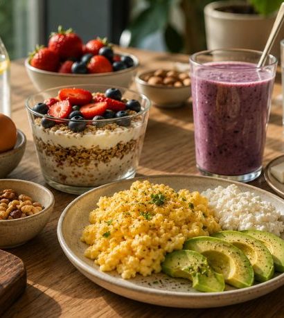 A importância da proteína no café da manhã e estratégias práticas para otimizar a primeira refeição do dia